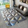 3D Geometric Illusion Area Rug Abstract Modern Carpet for Living Room Bedroom Kids Play Room Non-Slip Floor Mat