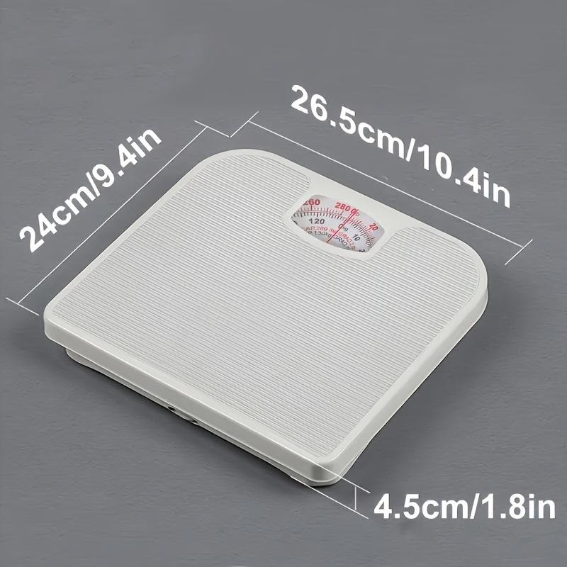 Mechanical Body Weight Scale Durable Metal Household Bathroom Scale with Double Scale Display