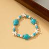 Ornaments Turtle Woven Bracelet Bohemian Shell Beaded Handstring Starfish Beaded Bracelet  Women