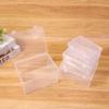 Transparent Rectangle Storage Box for Toy Parts, Stationery, or Food
