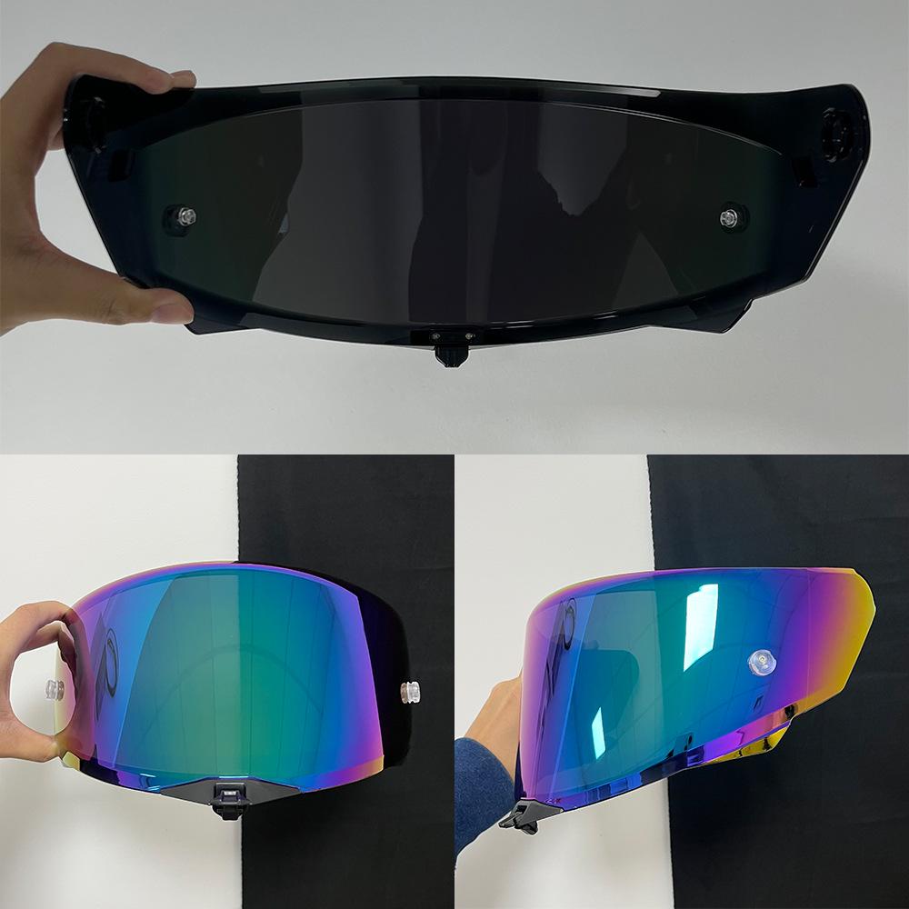TT REVO Hochauflösende galvanisierte Linse für Tag-/Nachtgebrauch mit UV-Schutz – Passend für TT REVO Motorradhelm.