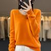 Fashion Woolen Sweater Cashmere  Pullover Women Knitwear V-Neck Long Sleeve  Autumn Winter Fashion Basic Clothing  Tops