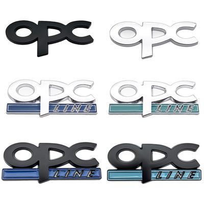 Emblema OPC Line Insignia Parrilla Delantera Pegatinas Traseras Logo Para Astra G H J K F Corsa D Zafira B Insignia Mokka Regal Accesorios