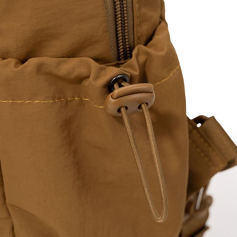 Outdoor Waterproof Nylon Bag Women's Multifunctional Backpack Multi-Layer Large Capacity Chest Bag