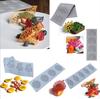 Silicone Chocolate Molds for Molecular Gastronomy: French Hollow Lace & Tree Leaves Design