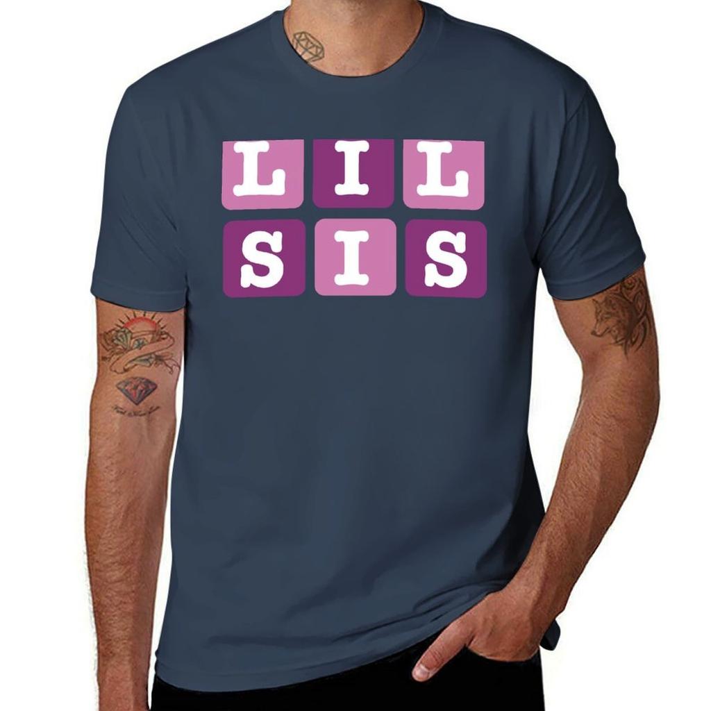 Lil Sis Blocks TShirt t shirt man plain man t shirt designer TShirt