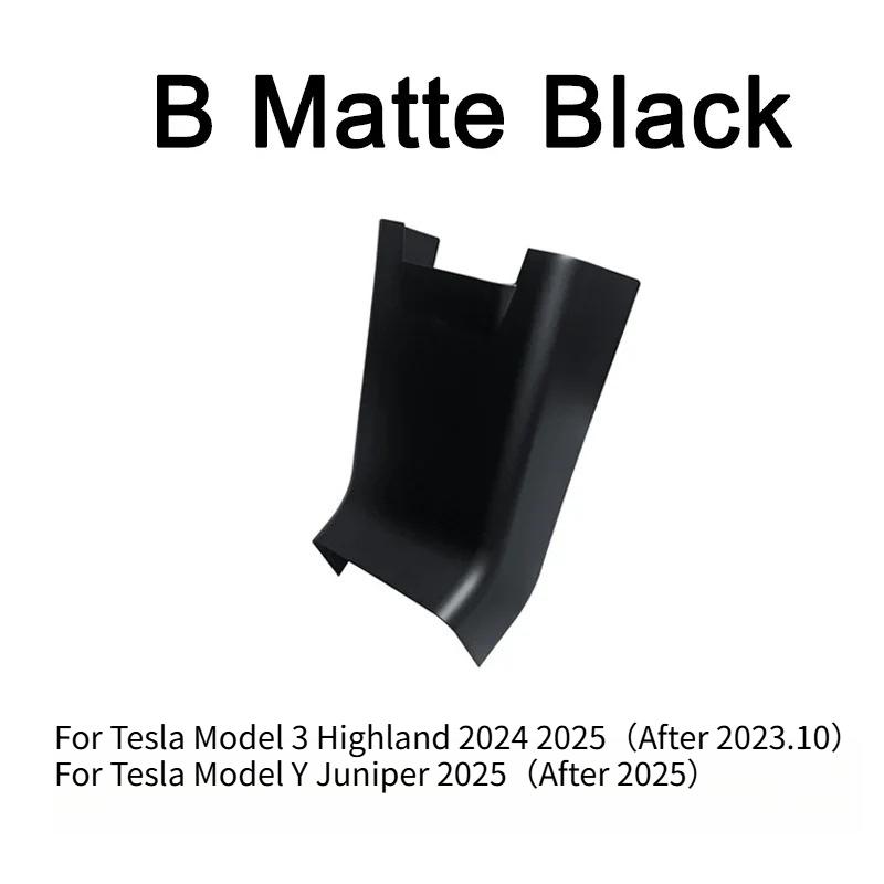 For Tesla Model Y Juniper 2025 Rear Screen Cover Protector Frame Back Air Vent Trim Protective White Car Interior Accessories