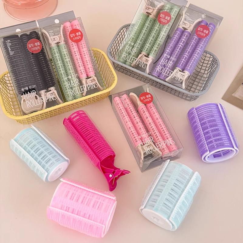 Air Bangs Curling Iron & Hair Root Clip for Fluffy Volume & No-Trace Shaping