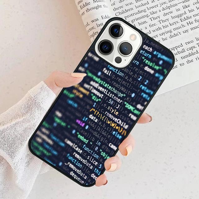

The Code design programmer Phone Case For iPhone 17 Air 15 16 Cover 11 13 14 Pro Max 12 Plus Max Fundas iPhone 14plus