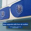Windproof Air Conditioner Windshield Silent Wind Direction Baffle  Pregnant Women