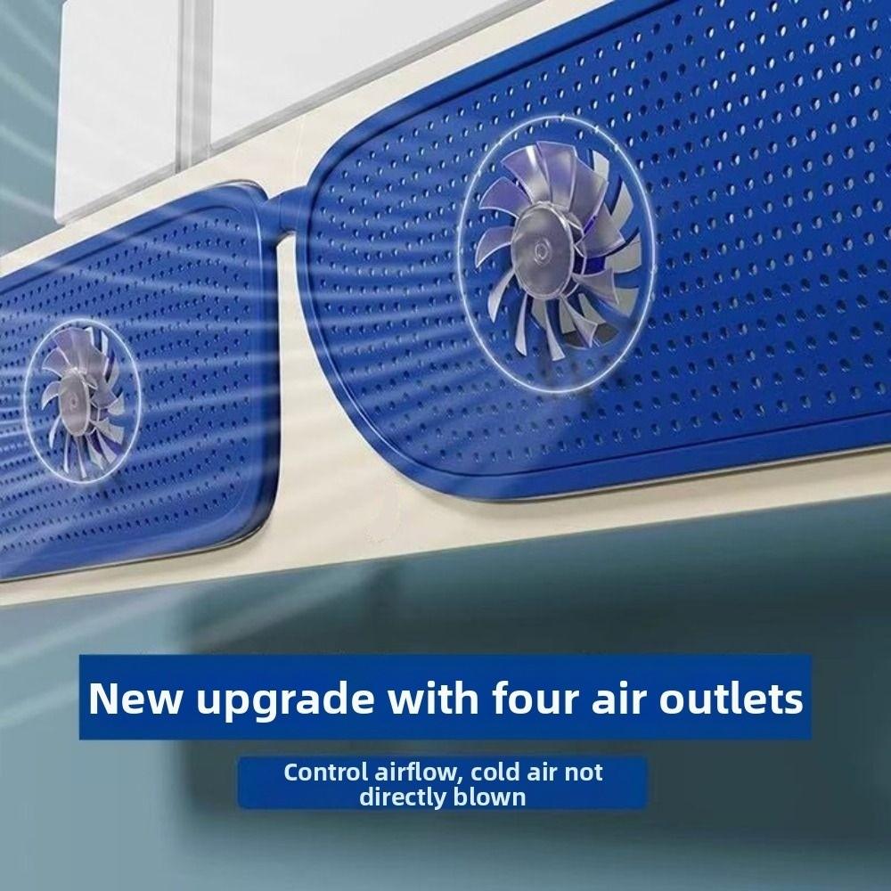 Windproof Air Conditioner Windshield Silent Wind Direction Baffle  Pregnant Women