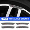 Car Styling Auto Wheel Hub Badge Tire Rim Stickers Accessories For Mercedes Benz W211 W203 W204 W210 AMG W202 CLA W212 W220 W205