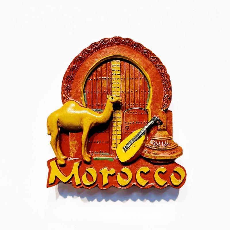 Marokko Kühlschrankaufkleber Marrakesch Reise Souvenirs Chefchaouen Kühlschrankmagnete Geburtstagsgeschenke Heimdekoration