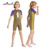 2.5MM Children's Diving Suit One-piece Short-sleeved Warm Middle Snorkeling Surfing Swimsuit
