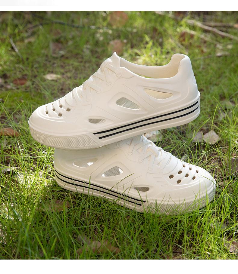 Yazlık Unisex Hafif EVA Sabo Ayakkabı: Plaj, Sürüş ve Serin Kapalı Burun Terlik Sandaletler