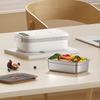 Rechargeable Nonrust Steel Lunch Box With Heating Accent Heats Food In 10 Minutes Without Water Food Container