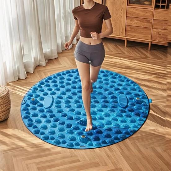 Foot Massager Mat Feet Pain Relief Pressure Point Pad Foot Relaxation Reflexology Pad Non-slip Anti-fatigue Walk Stone Acupressure Mat Massage Tool