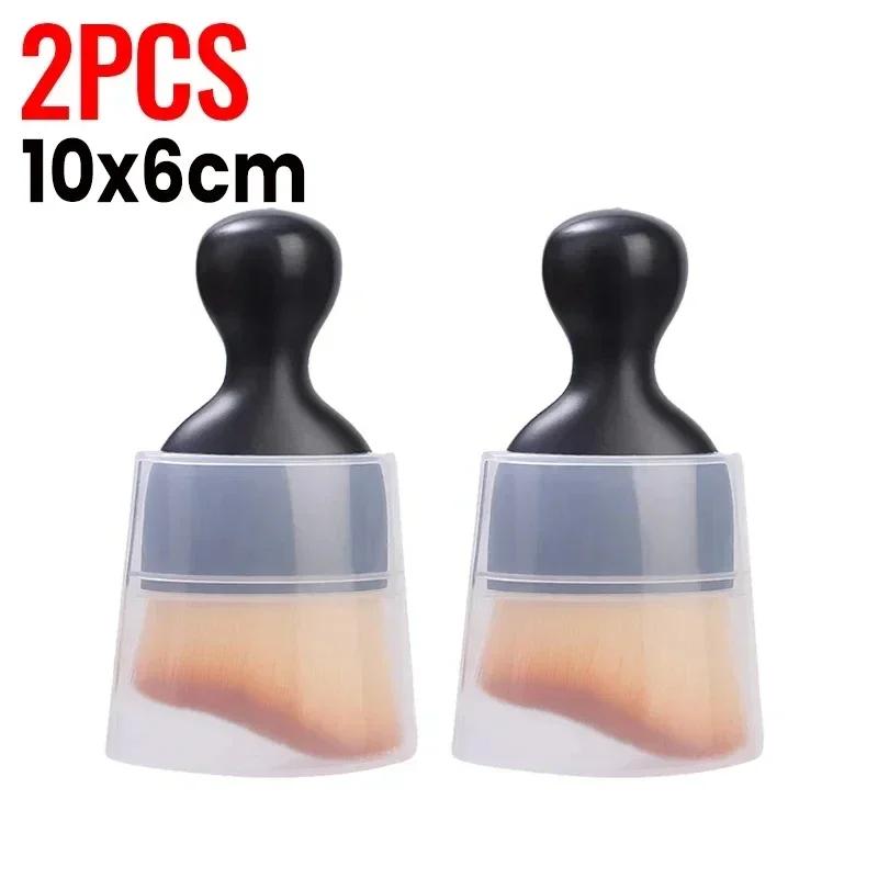 1-4PCS Car Dust Brush Soft Fur Cleaning Brushes Air Conditioning Outlet Vent Clean Crevice Sweep Duster Auto Interior Wash Tools