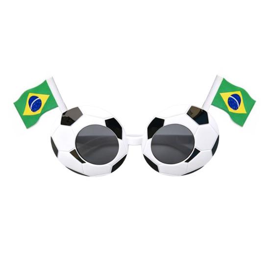 Soccer Fans Sunglasses, Football Events Stadium Sunglasses, Lightweight Football Frame, National Flag Sunglasses for Men Women Party Photo Props