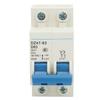 Miniature Circuit Breaker 2 Position DIN Rail Mount Residual Current Isolator AC 400V 63A