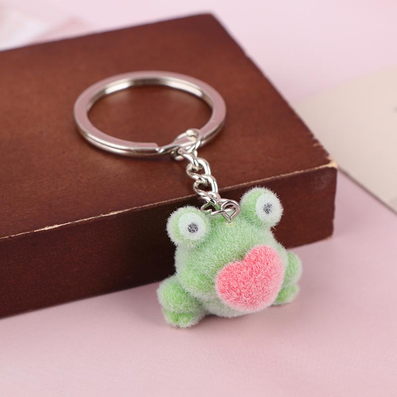 

1 шт. Пушистый Милый Любовь Лягушка Сделай сам Цепочка для Мобильного Телефона Подвеска для Сумки Серьги Подвеска для Автомобиля