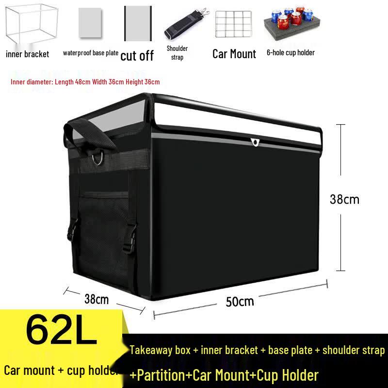 Vehicle-Mounted Food Delivery Insulated Box