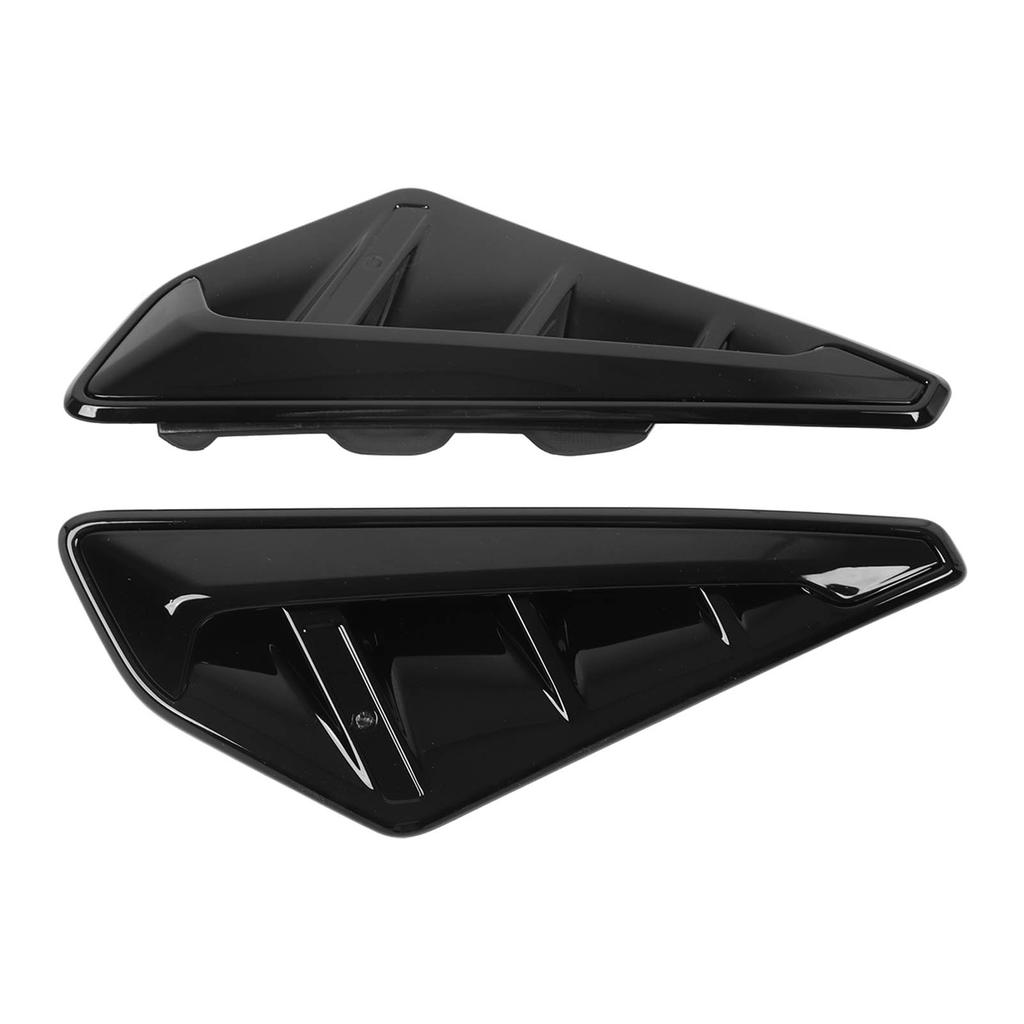 2pcs Gloss Black Side Air Duct Vent Trim Covers Wing Grille Air Intake Panel for X5 G05 2019‑2022