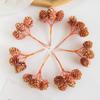 1/3pcs Artificial Plant Golden Fake Pine Nut For Festival Tree Decor Wreath Accessory Wedding Home Wall Hanging Photography Prop