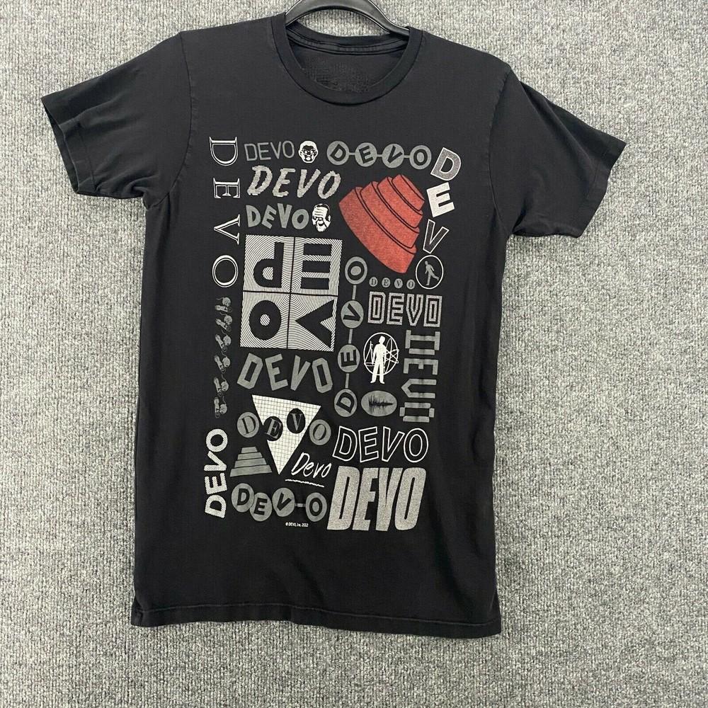 

Vintage Devo Band Tour 2012 Heavy Cotton Black S4XL Unisex Classic Shirt AG373 Unisex T-Shirt M