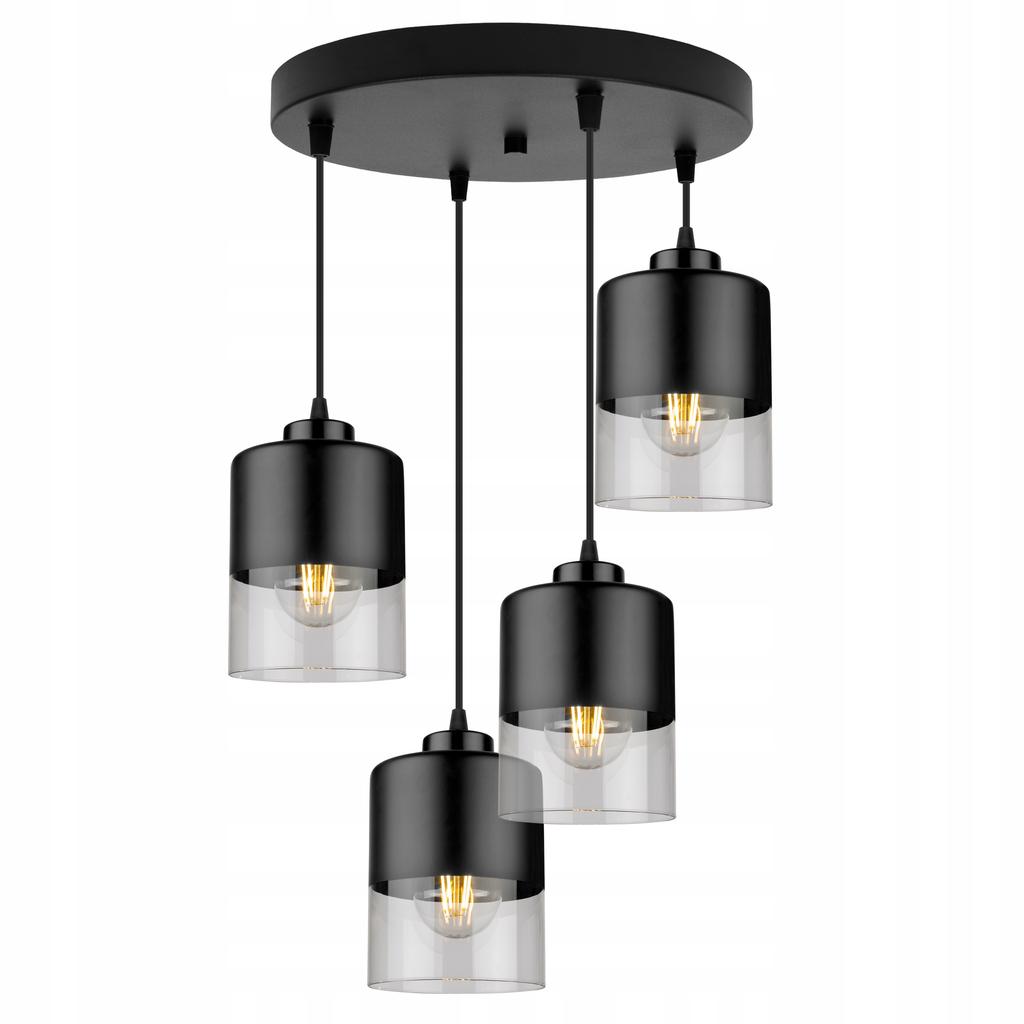 MODERNE DECKENHÄNGENDE LAMPE GLASLÜSTER