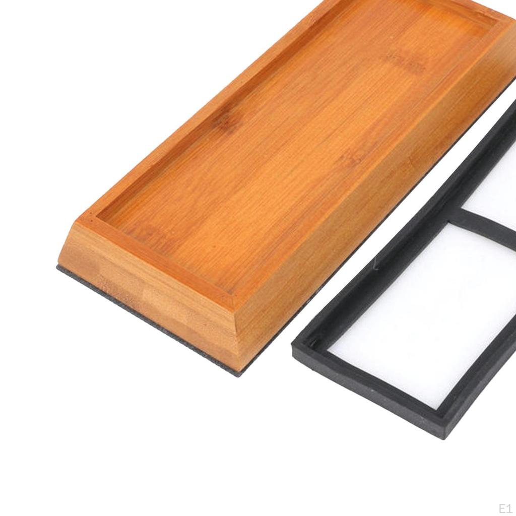 Grinding Stone Base Whetstone Holder Cook Oil Stones Rack Nonslip Accessories Sharpening