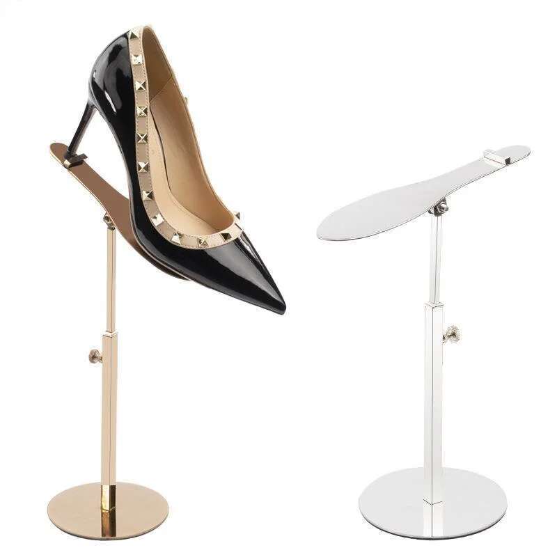 High Heels Shoe Support Rack DisplayStainless Steel Shoe Display Rack, Men's And Women's Shoe Support Rack, Clothing Store