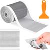 Hair Catching Mesh Stickers, 100 Mm X 10 M Drain Filter for Shower Hair Collector Shower with Shovel Cleaning Ducts Shower Bath Kitchen