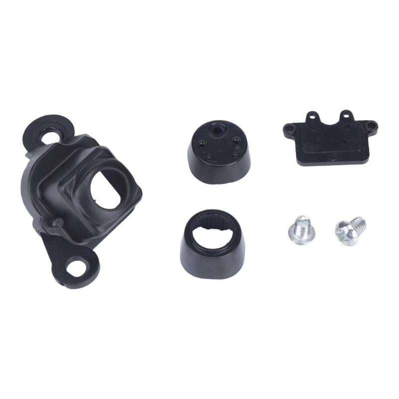 Truck Rear Gate Exterior Handle for 2007-2013 Pickup Truck, 69090-0C050 Black Assembly with Metal Support Structure and Camera Lock Cutout Layout