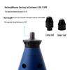 Mini Drill Chuck with Three-Jaw Nut, Flexible Shaft, and Long/Short Tail Accessories