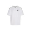 T-shirty Essential Flight Męskie Białe z Okrągłym Dekoltem Umiarkowany Prosty Krój DZ7314-100