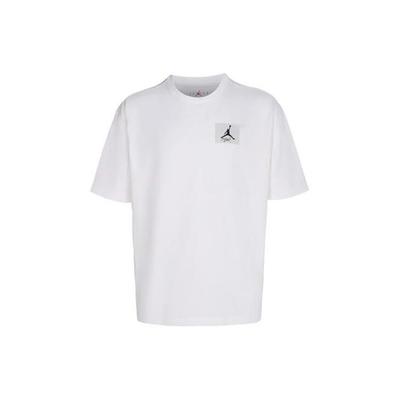 Flight Essentials T Shirts Men's White Crew Neck Moderate Straight Fit DZ7314-100