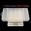 Bait Box PVC Plastic Transparent 17.5x9.5x3cm 2023 New