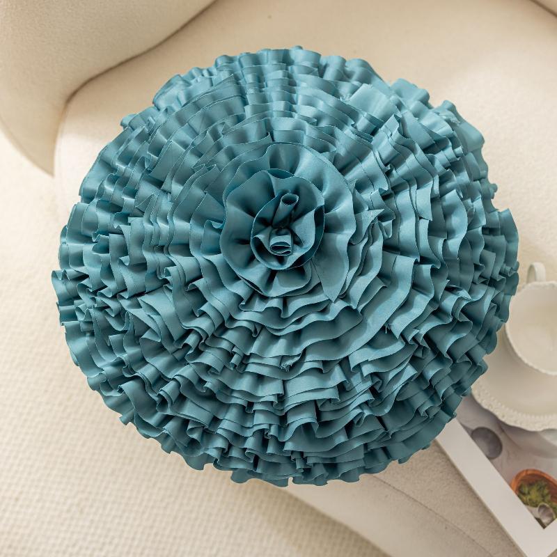 Floral Petal Throw Pillow Cover 45x45CM Rotundity Waist Cushion Cover Modern Simplicity Decor Home Decorative Pillowcase