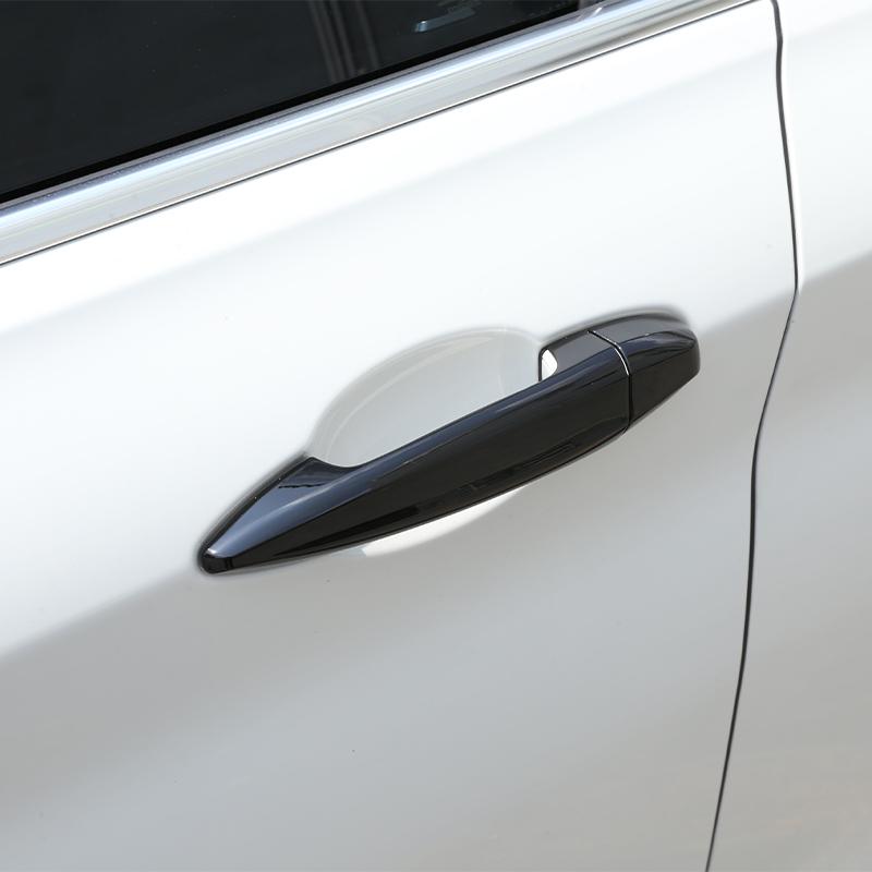 ABS Chrome Car Outer Door Handle Cover Door Bowl Protection Covers Sticker Trim For BMW 1 2 Series X1 X2 X5 X6 Auto