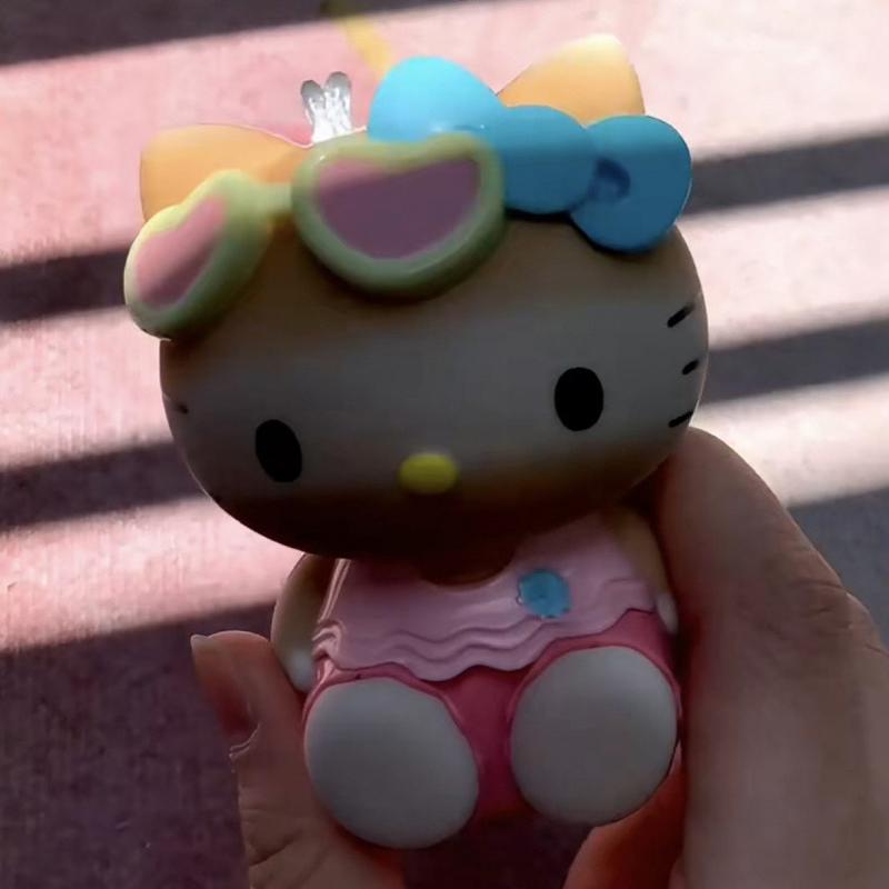 Sanrio Hello Kitty Doll Keychain Cartoon Kt Cat Plastic Pendant Bag Decoration Ornaments Toys Birthday Girl Gifts