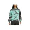 Nike Printed Crew Neck Pullover Sweatshirt Unisex Tops Green DQ5792-369