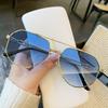 Vintage Mens Square Sunglasses With Uv400 Protection For Travel And Parties