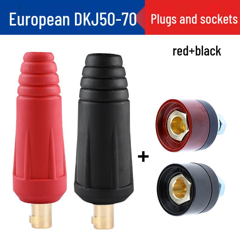 

Мідний зварювальний кабель Швидкоз єднувач Клема Штекер Розетка (Чоловіча Жіноча)