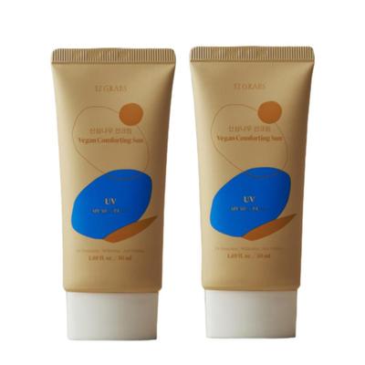 Twelve Grapes Sansam Tree Vegane Sonnencreme LSF50+ 50ml (2er-Pack)