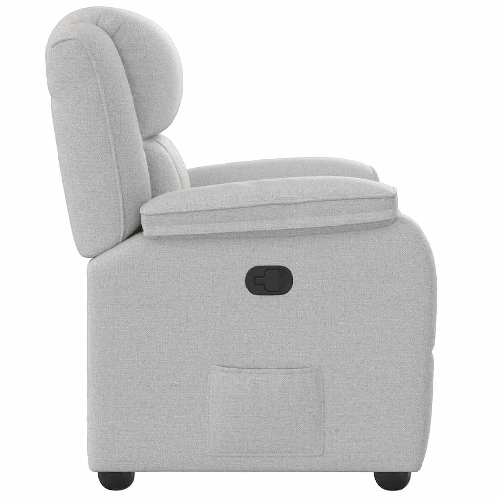 Relaxation Armchair Cloud Grey Fabric
