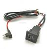 Car Charger Phone Charge USB Port Charger PD QC3.0 Car Charger Outlet Adapter Compatible For VW Multivan T5 2003-2008
