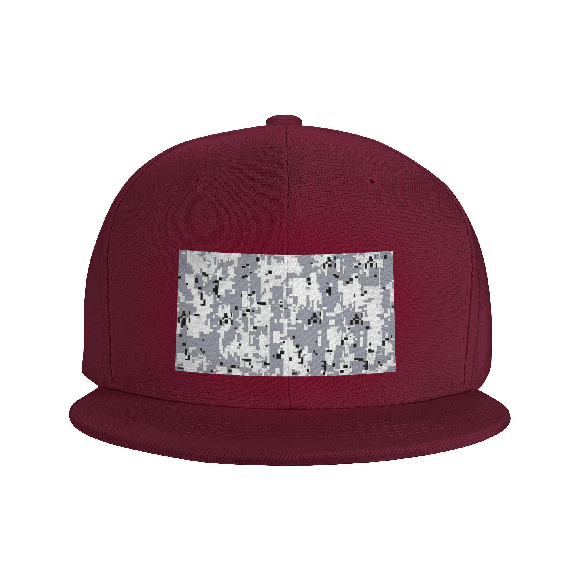 

Black And White Camouflage Baseball Caps Snapback Fashion Baseball Hats Breathable Casual Casquette Outdoor for Unisex One Size