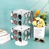 9.88 X 8.31 X 0.83 Inches 360 Rotating Glasses Rack Eyeglass Display Stand Hassle-Free Assembly Modern Elegant Look