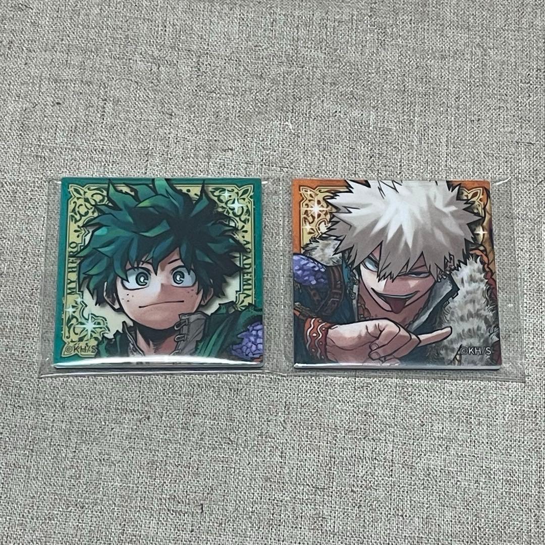 Used My Hero Academia Acrylic Magnet Collection Ten Masters Izuku Midoriya Katsuki Bakugou